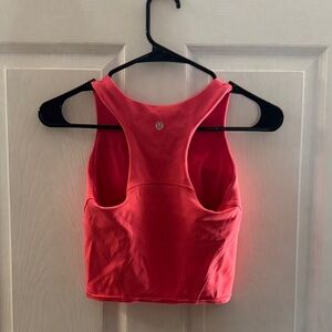 lululemon athletica Red Crop Top